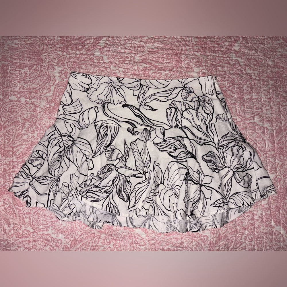 H&M Floral Print Women's Skirt Size 8